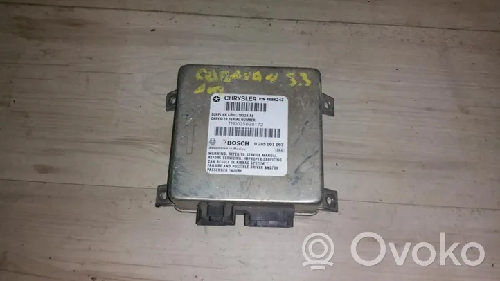 Dodge Caravan Sterownik / Moduł Airbag 0285001093