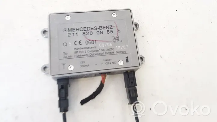 Mercedes-Benz ML W164 Module unité de contrôle d'antenne 2118200885