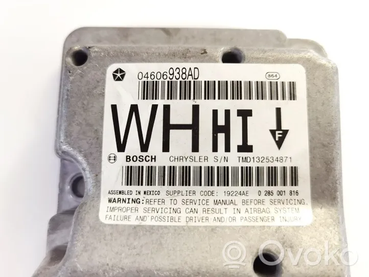 Jeep Grand Cherokee (WK) Module de contrôle airbag 04606938AD