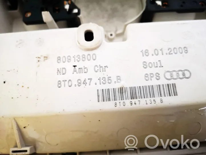 Audi A5 8T 8F Światło fotela przedniego 8t0947135b