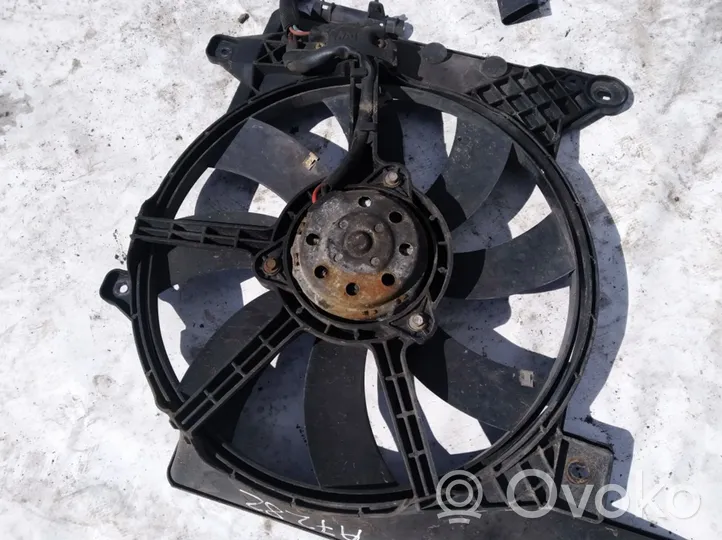 Opel Meriva A Kale ventilateur de radiateur refroidissement moteur 52406445