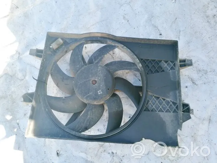 Ford Fiesta Radiator cooling fan shroud 