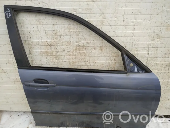 BMW 3 E46 Priekinės durys melynos