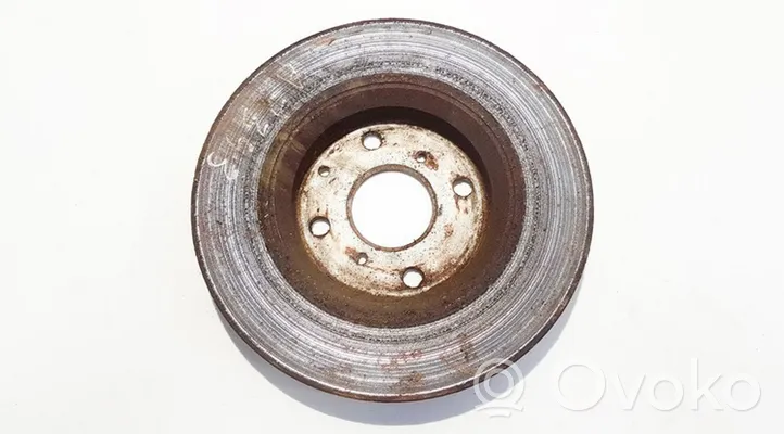 Peugeot 107 Front brake disc ventiliuojamas