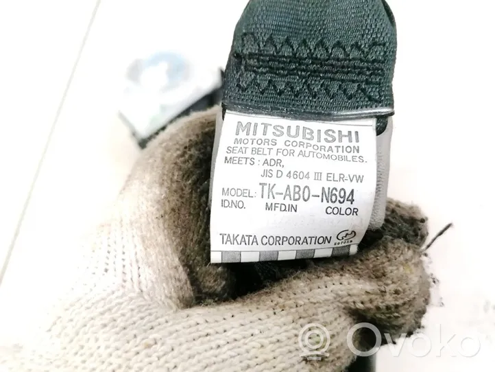 Mitsubishi Grandis Takaistuimen turvavyö TKAB0N694