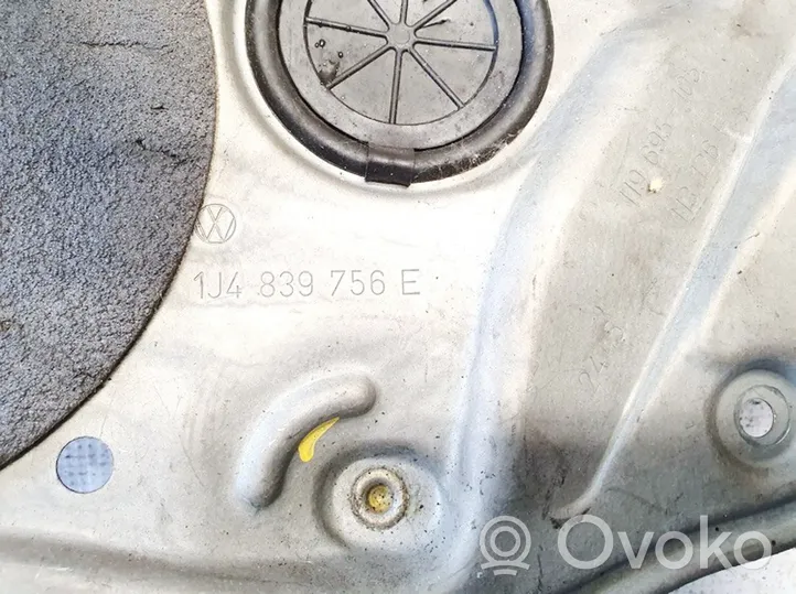 Volkswagen Golf IV Mécanisme de lève-vitre avec moteur 1j4839756e