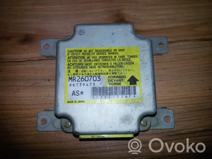 Mitsubishi Colt Module de contrôle airbag mr260703