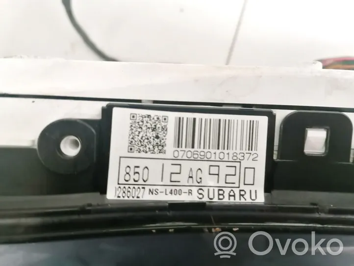Subaru Legacy Tachimetro (quadro strumenti) 85012AG920