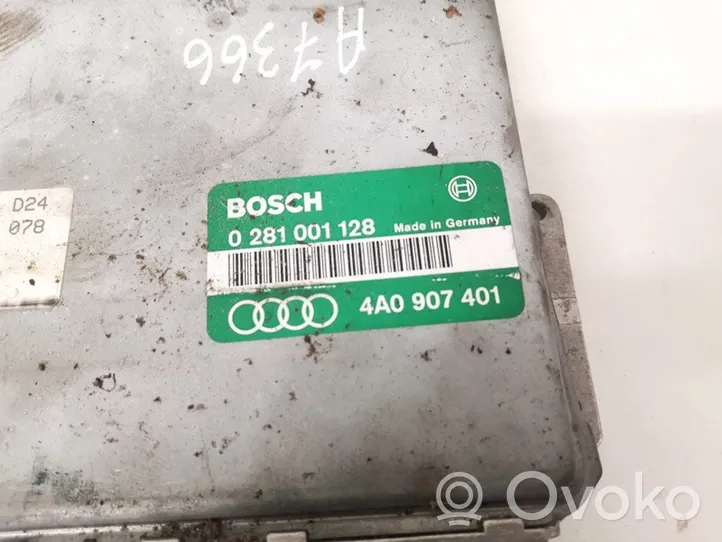 Audi 100 S4 C4 Calculateur moteur ECU 4a0907401