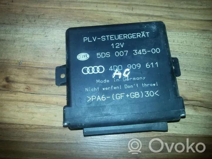 Audi A8 S8 D2 4D Muut ohjainlaitteet/moduulit 4d0909611