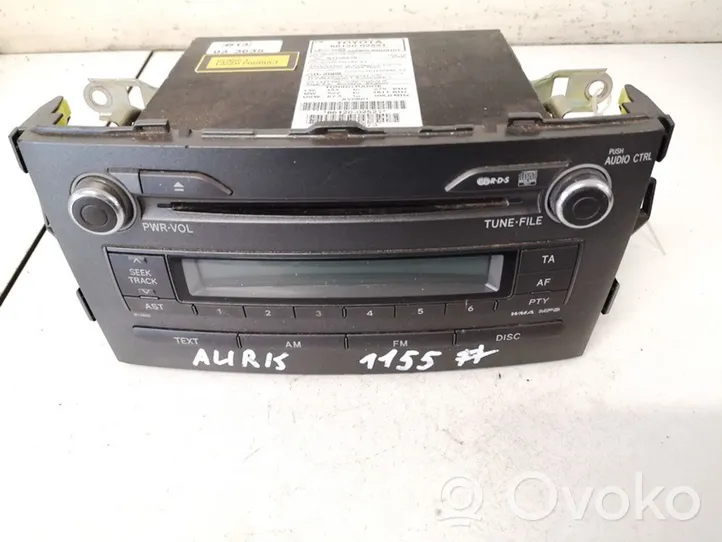 Toyota Auris 150 Panel / Radioodtwarzacz CD/DVD/GPS 8612002521