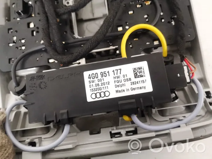 Audi A6 S6 C7 4G Illuminazione sedili anteriori 4g0951177