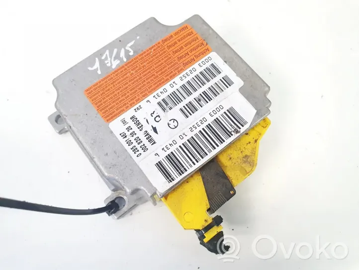 Mercedes-Benz Vaneo W414 Airbag control unit/module 0285001467