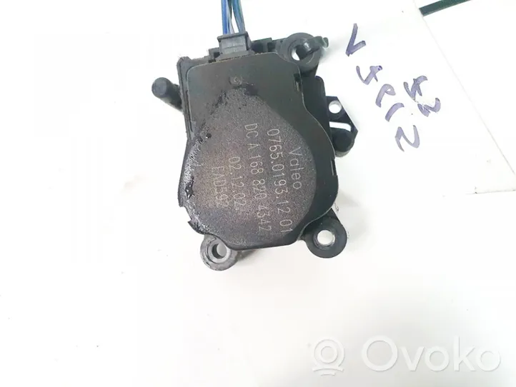 Mercedes-Benz Vaneo W414 Motor/activador trampilla de calefacción 076501931201