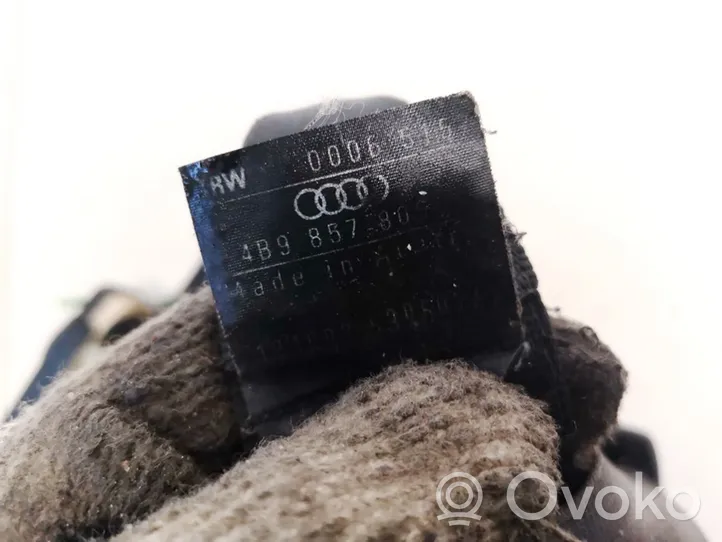 Audi A6 S6 C5 4B Takaistuimen turvavyö 4b9857806