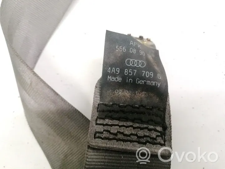 Audi 100 S4 C4 Rear seatbelt 4a9857709g