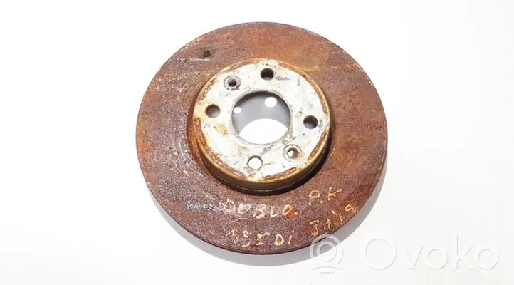 Fiat Doblo Front brake disc ventiliuojamas