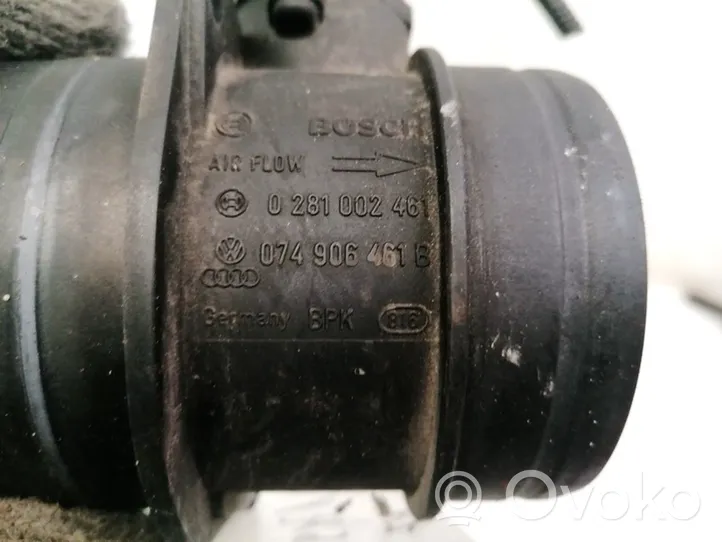 Volkswagen Jetta V Mass air flow meter 0281002461