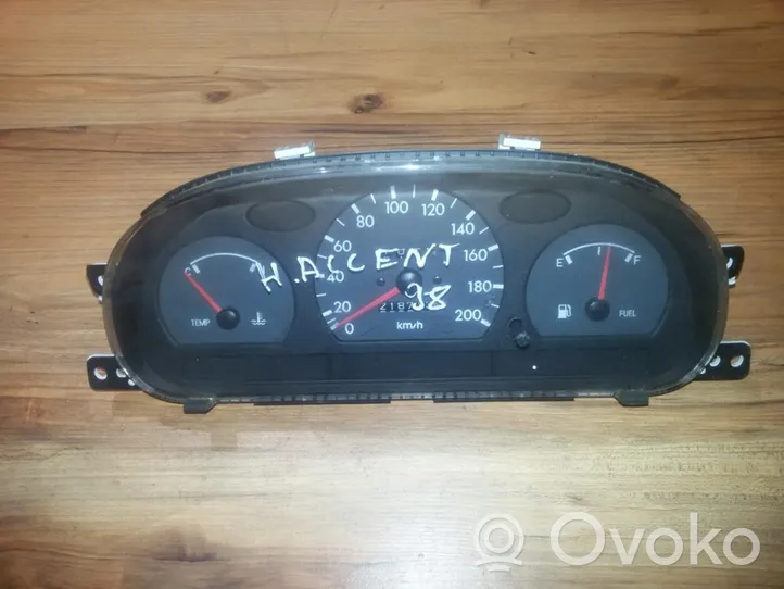 Hyundai Accent Speedometer (instrument cluster) p019708180370