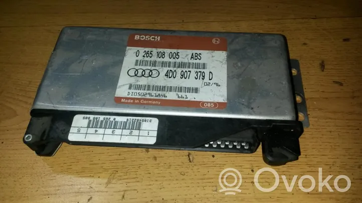 Audi A4 S4 B5 8D ABS-ohjainlaite/moduuli 0265108005