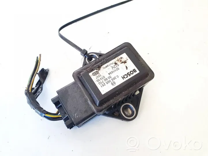 Saab 9-5 Sensor ESP de aceleración de frecuencia del intermitente 0265005251