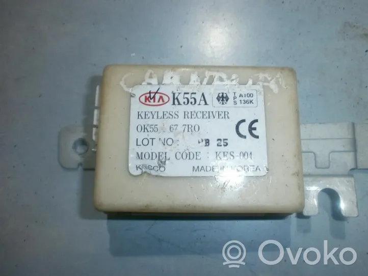 KIA Carnival Immobilizer control unit/module 0k55a677r0