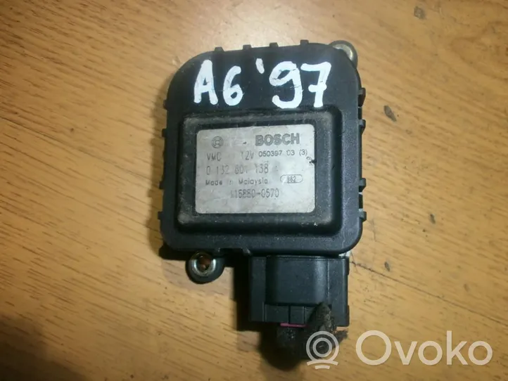 Audi A6 S6 C4 4A Motorino attuatore aria 0132801138