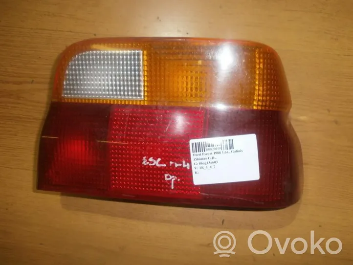 Ford Escort Rear/tail lights 86ag13a603