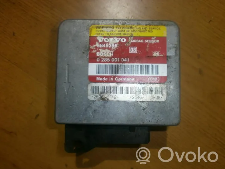 Volvo 850 Module de contrôle airbag 0285001041