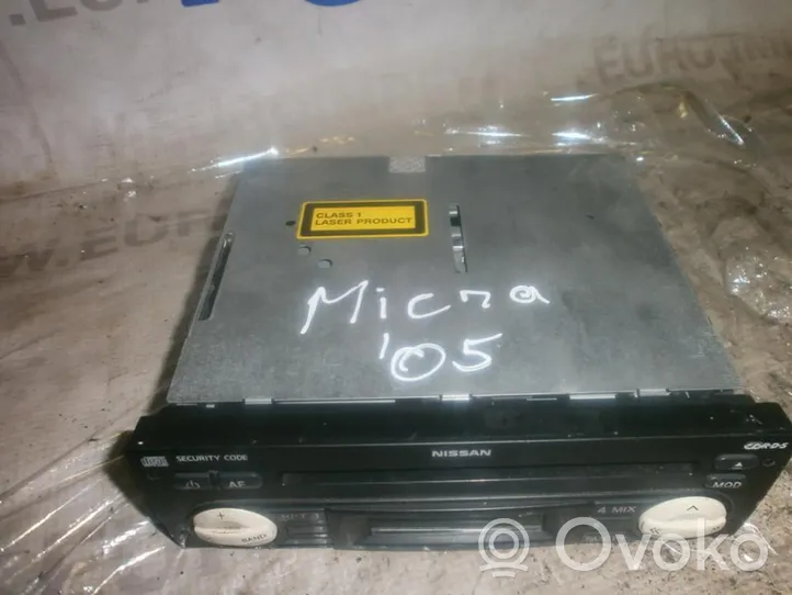 Nissan Micra Radija/ CD/DVD grotuvas/ navigacija 86351233920