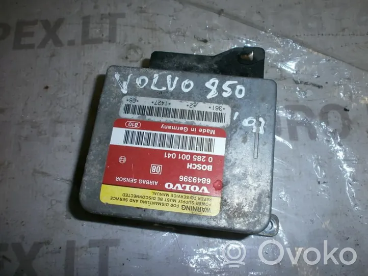 Volvo 850 Module de contrôle airbag 0285001041