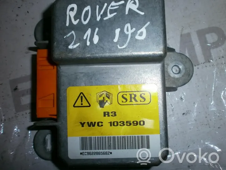 Rover 214 - 216 - 220 Turvatyynyn ohjainlaite/moduuli YWC103590