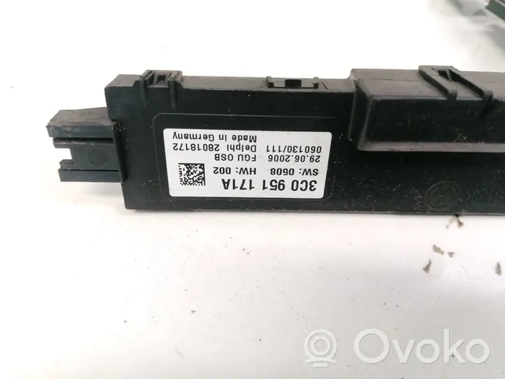 Volkswagen PASSAT B6 Boîtier module alarme 3C0951171A