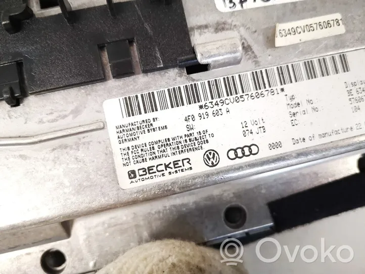 Audi A6 S6 C6 4F Monitori/näyttö/pieni näyttö 4f0919603a