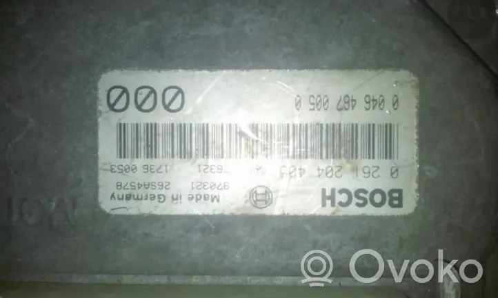 Fiat Bravo - Brava Sterownik / Moduł ECU 0261204405