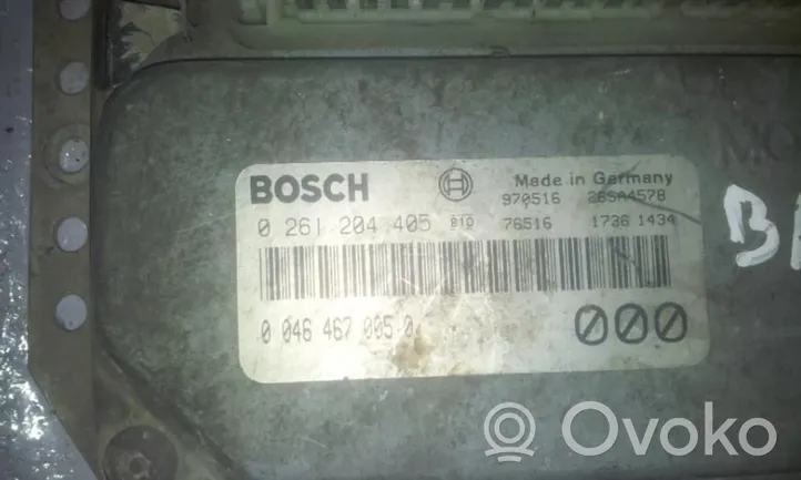 Fiat Bravo - Brava Sterownik / Moduł ECU 0261204405