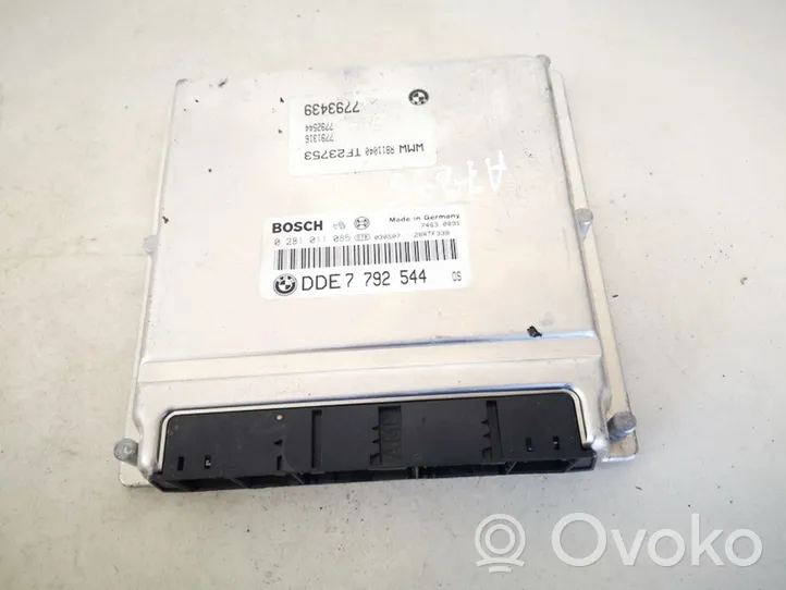 Mini One - Cooper R50 - 53 Sterownik / Moduł ECU 7792544