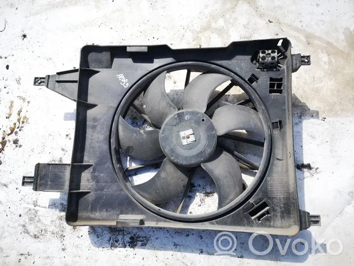 Renault Megane II Radiator cooling fan shroud 8240357