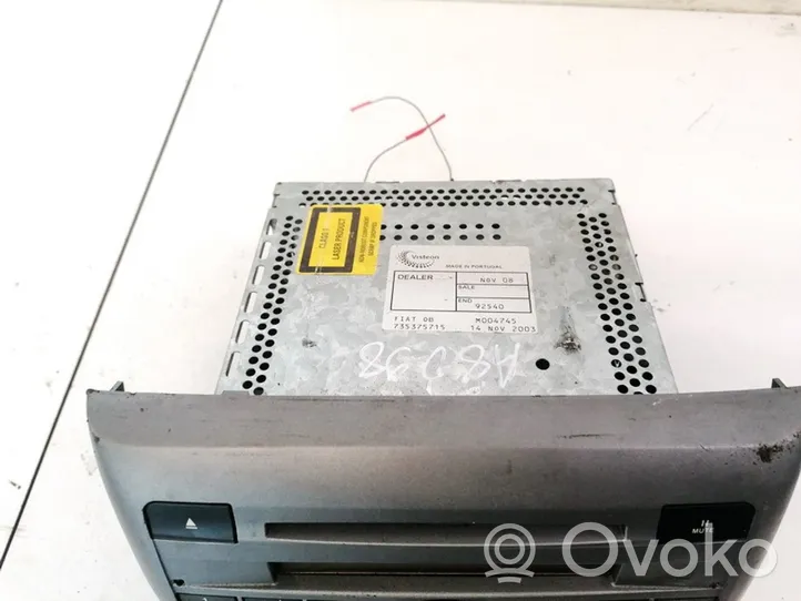 Fiat Stilo Radija/ CD/DVD grotuvas/ navigacija 735375715