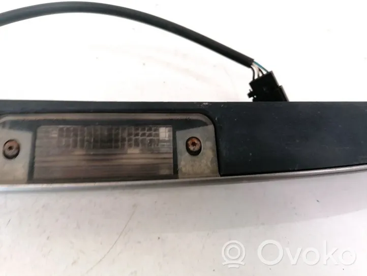 Saab 9-3 Ver2 Lampa oświetlenia tylnej tablicy rejestracyjnej 