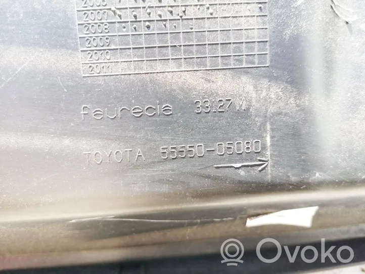 Toyota Avensis T250 Schowek deski rozdzielczej 5555005080