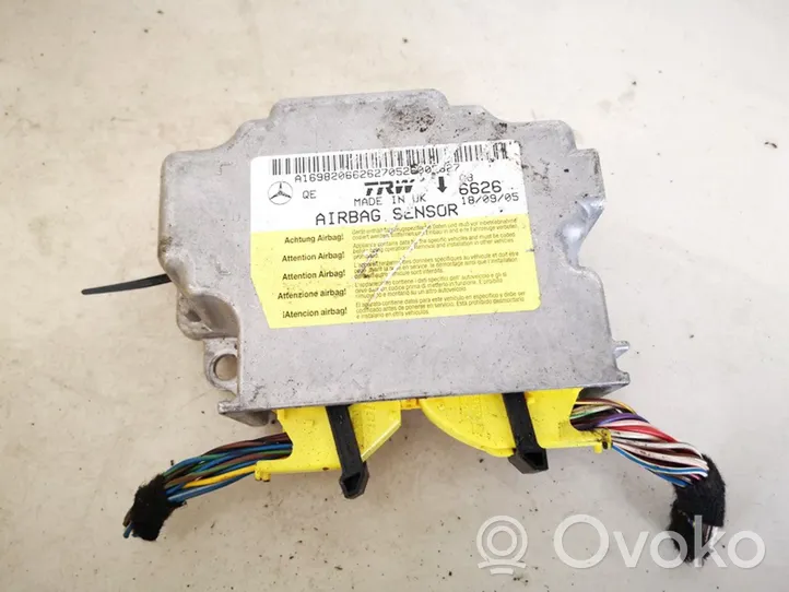 Mercedes-Benz B W245 Module de contrôle airbag a1698206626