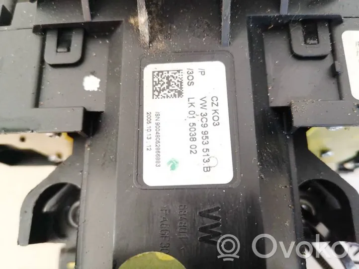 Volkswagen PASSAT B6 Manetka / Przełącznik kierunkowskazów wycieraczek 3c9953513b