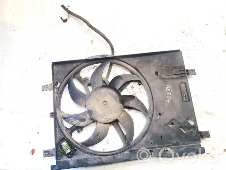 Fiat Punto (188) Radiator cooling fan shroud 55702179