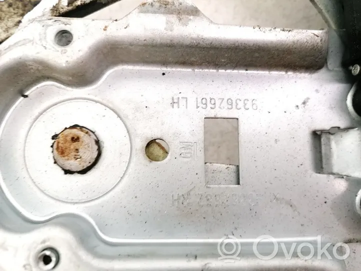 Opel Meriva A Mécanisme de lève-vitre avec moteur 93362661