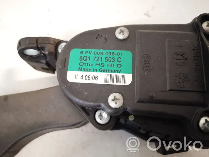 Volkswagen Polo IV 9N3 Pedale dell’acceleratore 6q1721503c