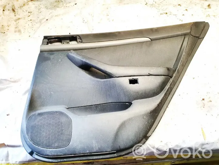 Toyota Avensis T250 Garniture panneau de porte arrière 090t504