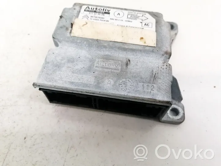 Citroen Berlingo Module de contrôle airbag 9673576980