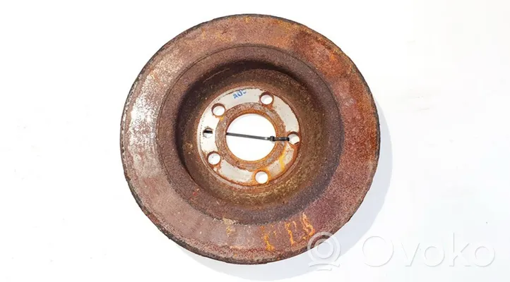 Volvo V70 Rear brake disc neventiliuojamas