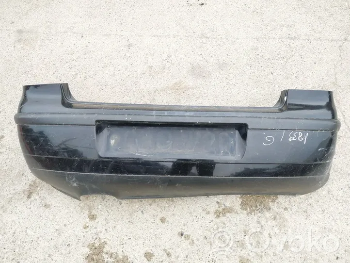 Volkswagen Polo III 6N 6N2 6NF Rear bumper juodas